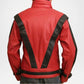 Michael Jackson Thriller Red Leather Jacket
