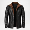 Quilted Leather Trench Coat Men