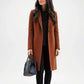 Brown Wool Walker Coat