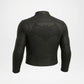 Mens Batman Leather Jacket Black Logo Style