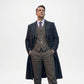 Mens Trench Coat Peaky Blinders Style