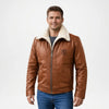 timberline brown bomber jacket