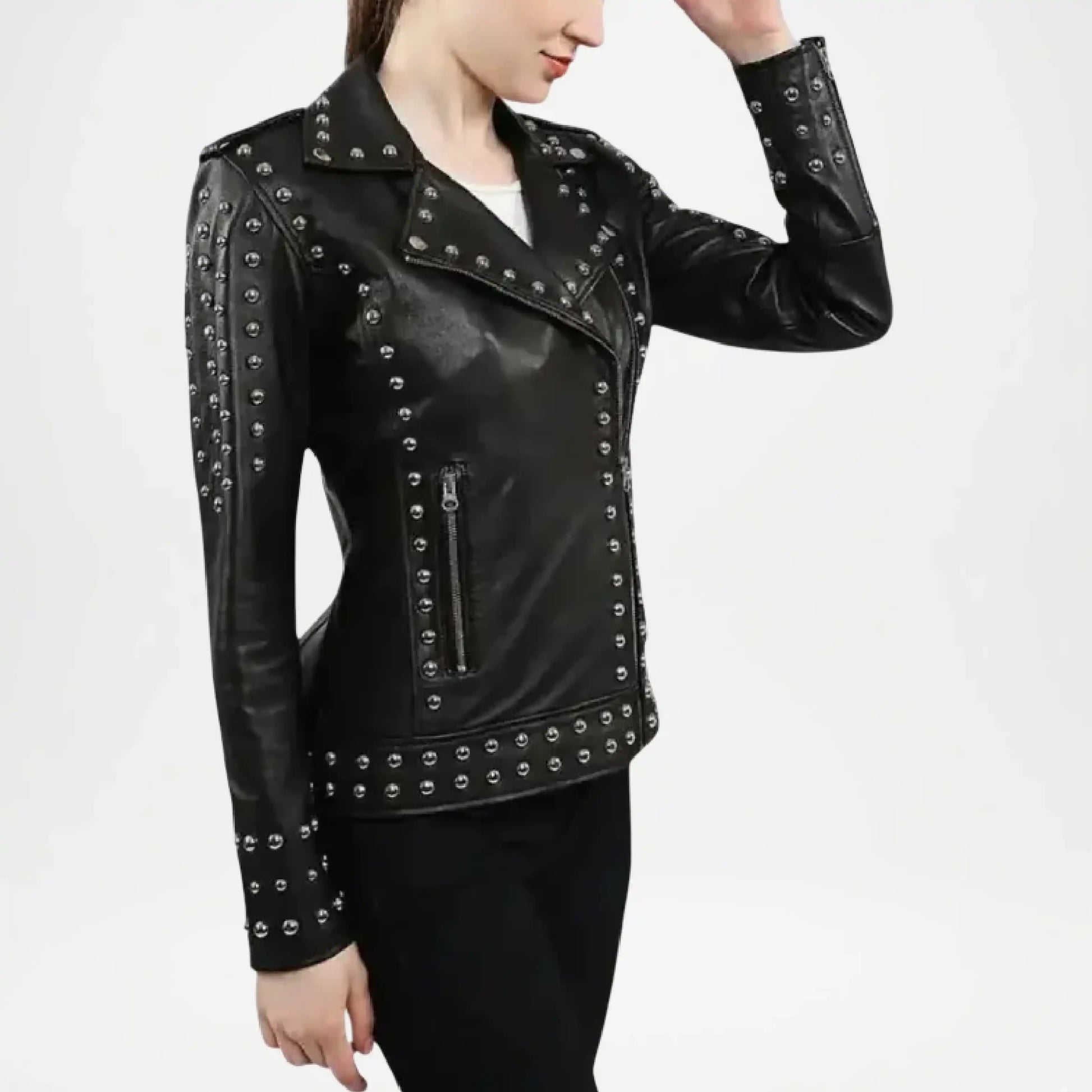 leather moto jacket
