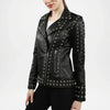 Urban Black Biker Leather Jacket Women’s