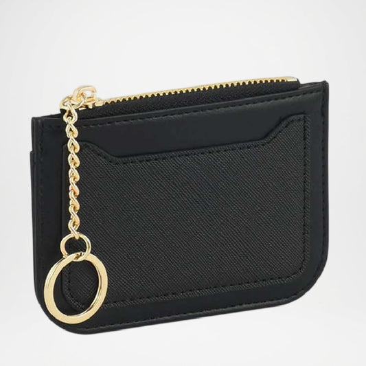 Women’s RFID Carbon Leather Wallet for Secure Daily Use