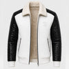 White Crocodile Leather Jacket
