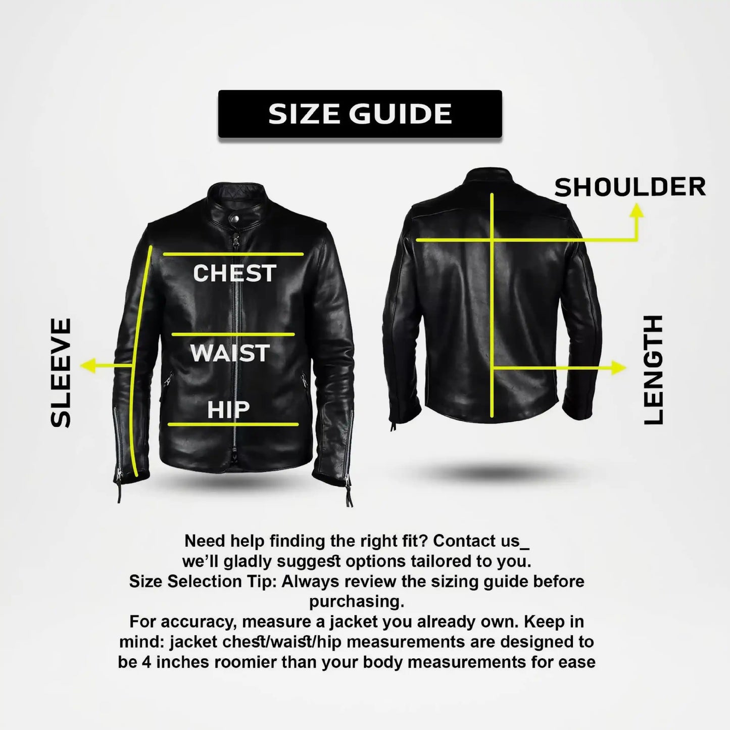 Wolverine Leather Jacket Yellow Black Armor Style