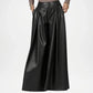 Adela Women’s Black Leather Trousers