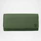 Women’s Olive Green Leather Phone Wallet