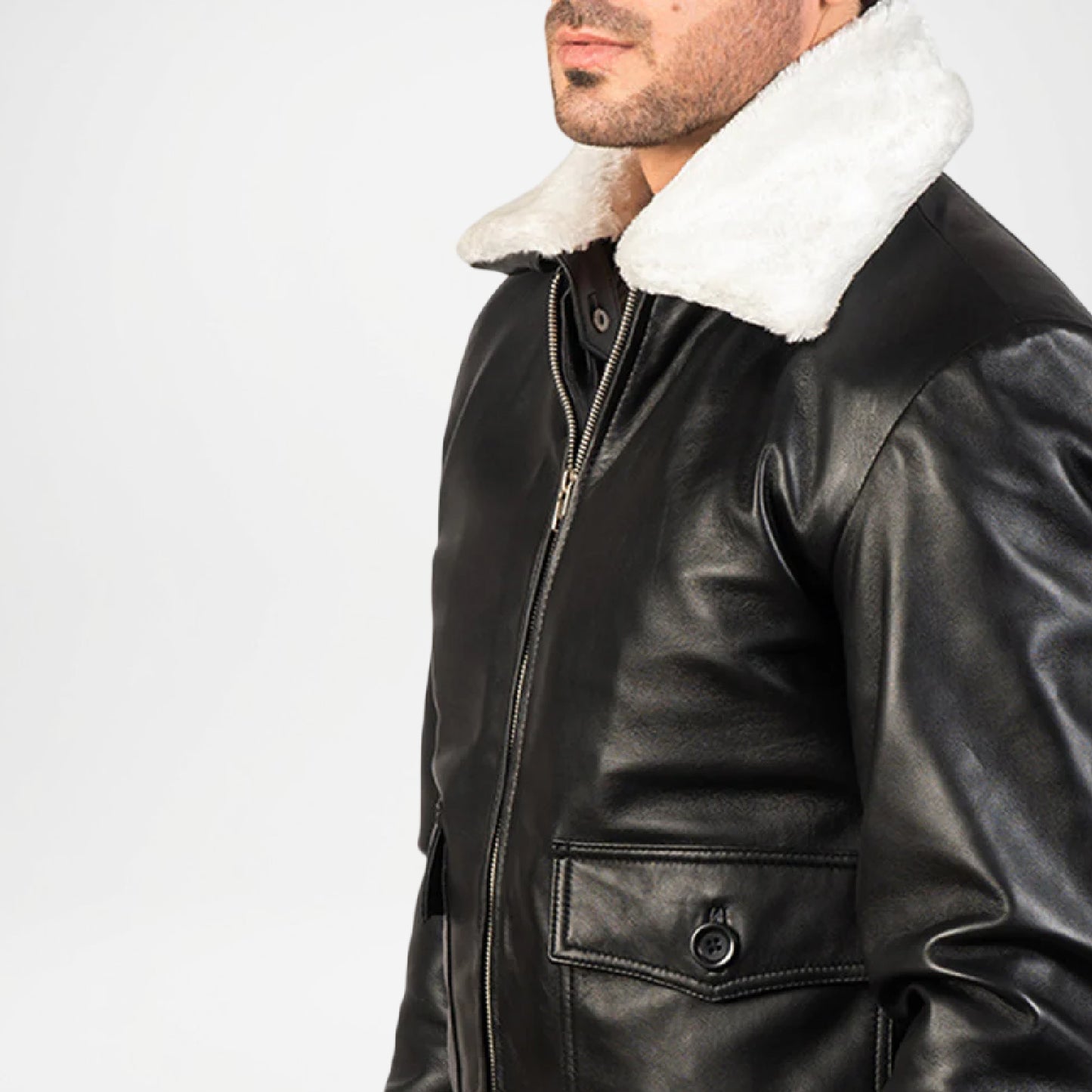 g1 leather bomber jacket