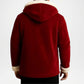 men's hooded shearling jacket