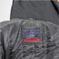 Men’s Black Balaclava Leather Bomber Jacket