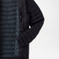Black Insulated Puffer Jacket for Women