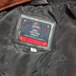 Men’s Black Quilted Leather Trench Coat