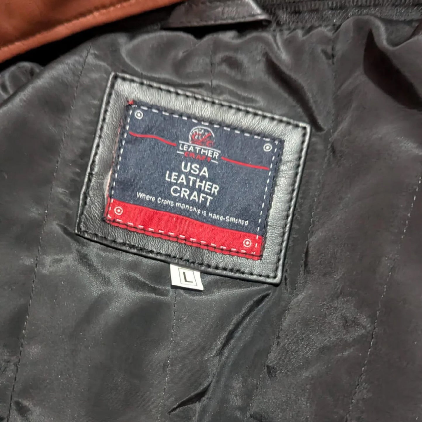Men’s Black Quilted Leather Trench Coat