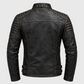 Back View of Vintage Leather Motorcycle Jackets 