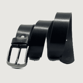 Black Leather Belt